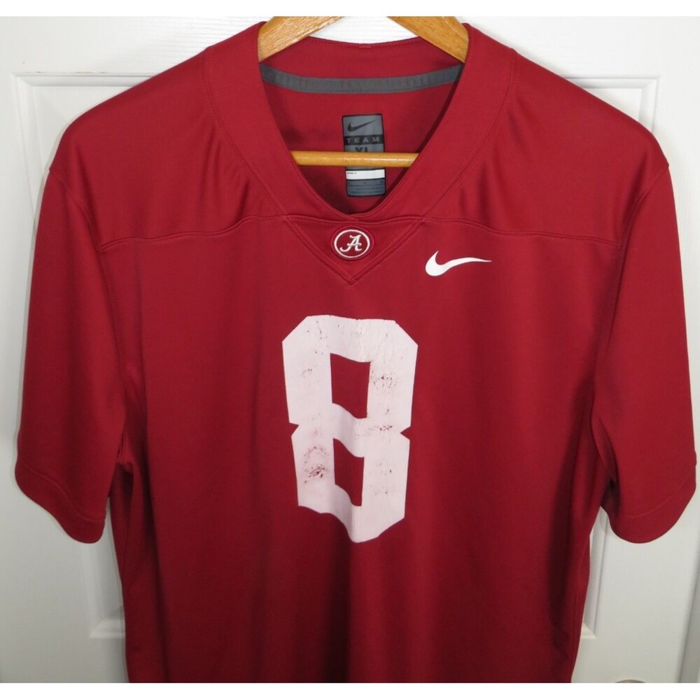 Nike Dri-Fit Alabama Crimson Tide #8 Julio Jones Football Jersey Mens XL